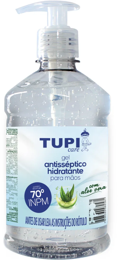 Álcool em Gel Hidratante 70° INPM Tupi Care - 440g