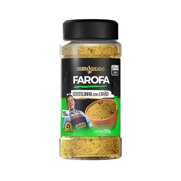 Farofa Costelinha com limão