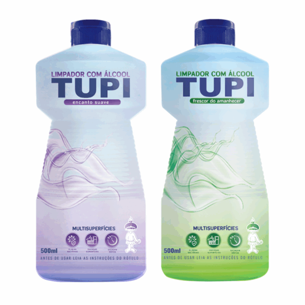 Limpador Com Álcool Multisuperfícies TUPI - 500ML